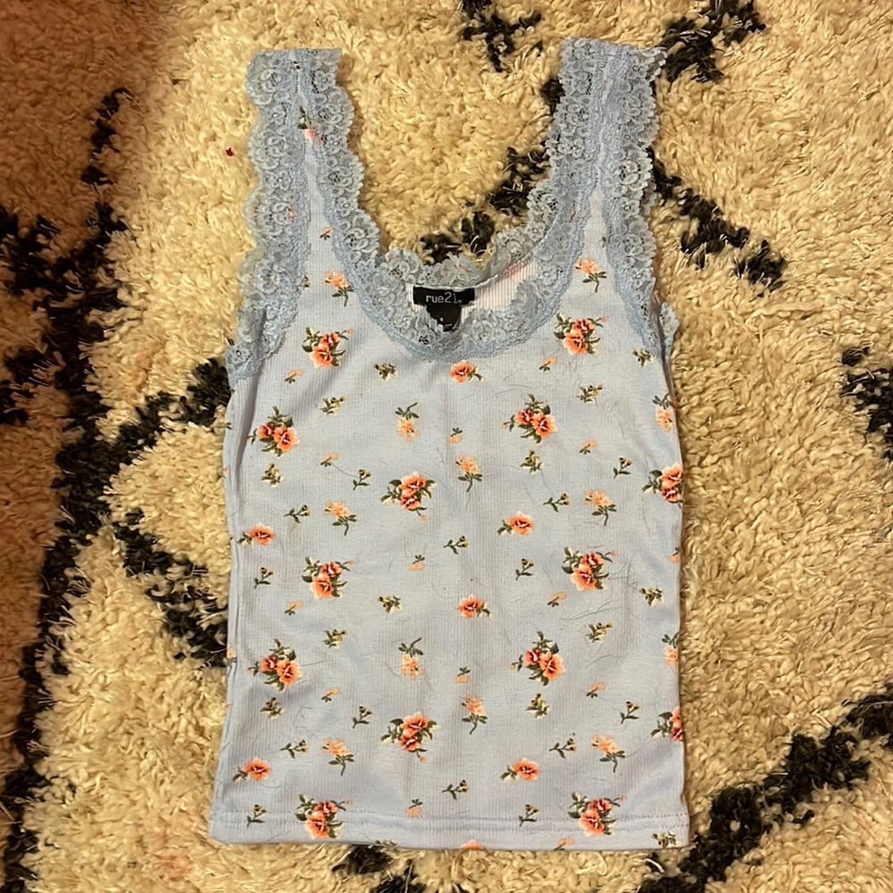 designed tank top